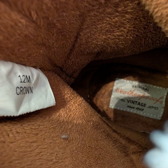 Original Weatherproof Vintage Duck Boots Brown and Green - Picture 5 of 5